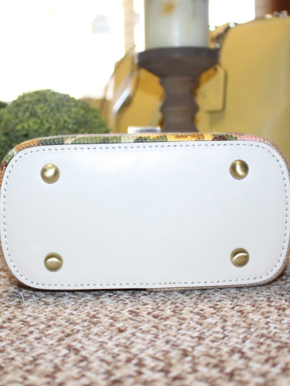 NWT Patricia Nash Mortola Top Handle needle point purse and wallet set GORGEOUS! - Picture 11 of 13